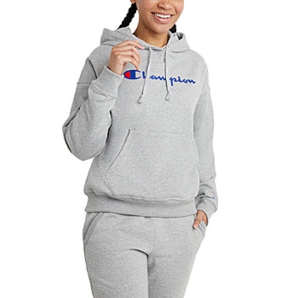 Champion Powerblend Graphic Logo Hoodie PLUS SIZE 3X - Picture 2 of 4